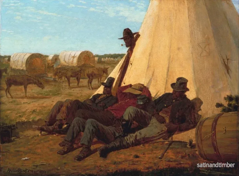 Reproduktion av målningen Le Bon Côté - Winslow Homer - Bild 2