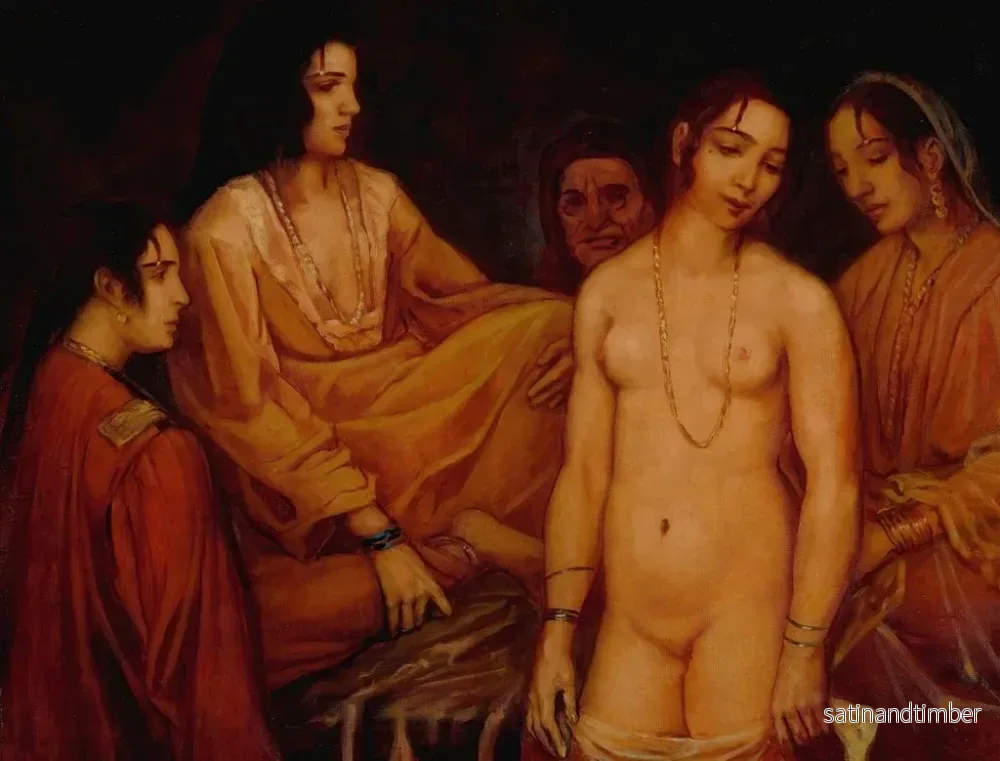 Reproduktion av målningen Av harem - Émile Bernard - Bild 2