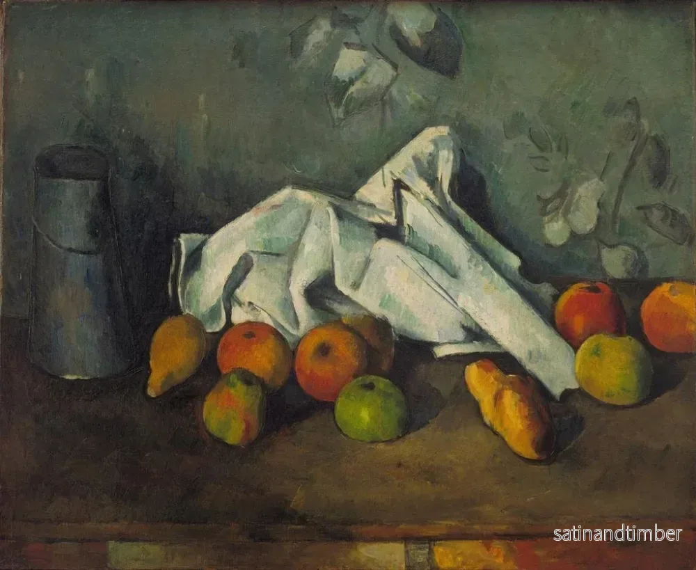 Reproduktion av målningen Cruchon och äpplen - Paul Cézanne - Bild 2