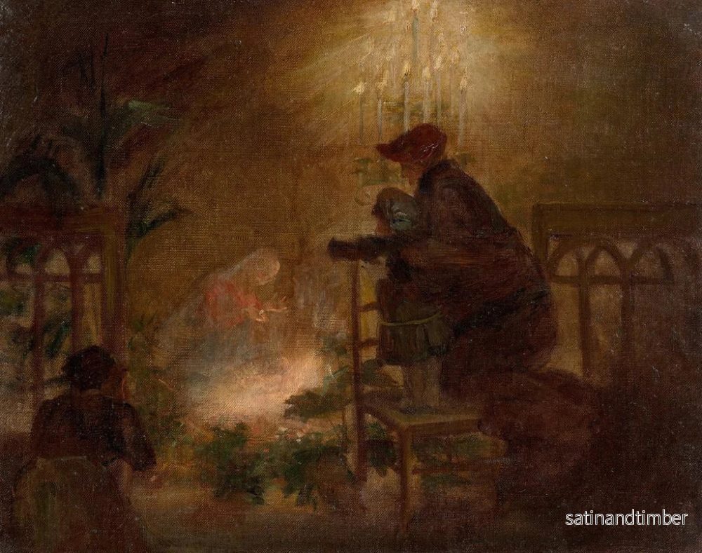 Reproduktion av målningen La crèche - Félix Bracquemond - Bild 2
