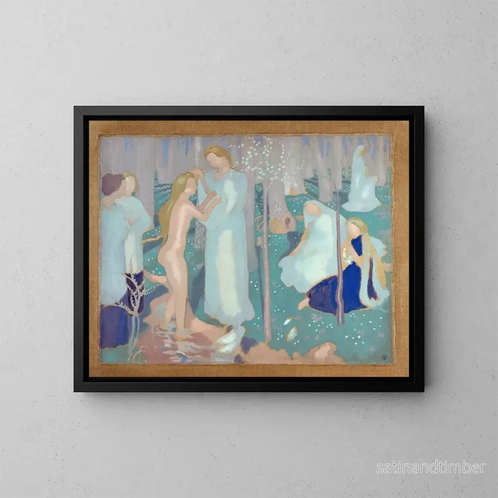 Reproduktion av målningen Vår - Maurice Denis