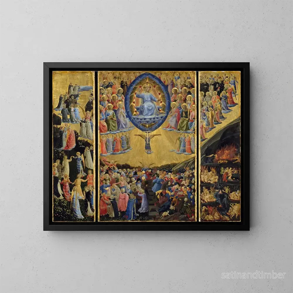 Reproduktion av målningen Le Jugement dernier – Fra Angelico Reproduktion av målningen Le Jugement dernier – Fra Angelico