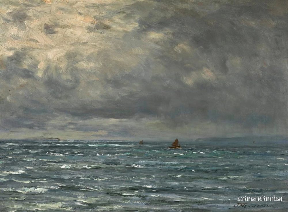 Reproduktion av målningen Marine - Joseph Henderson - Bild 2