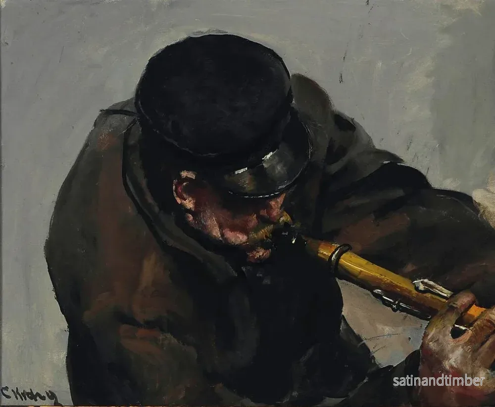 Reproduktion av målningen Le Musicien - Christian Krohg - Bild 2
