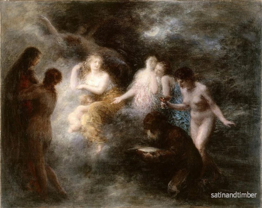Reproduktion av målningen La Tentation de saint Antoine - Henri Fantin-Latour - Bild 2