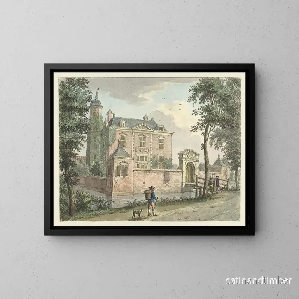 Reproduktion av målningen La Maison Berendrecht - Jan de Beijer