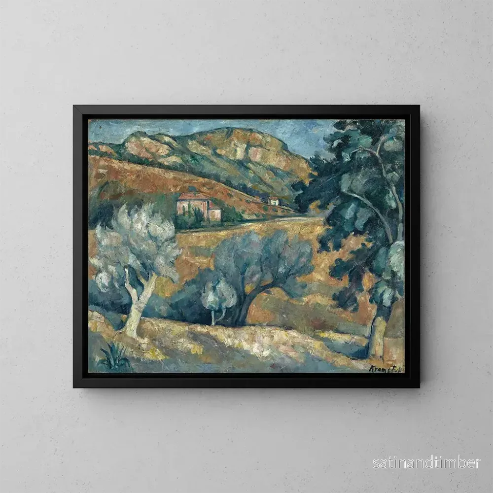 Reproduktion av målningen Landskap i Provence – Roman Kramsztyk