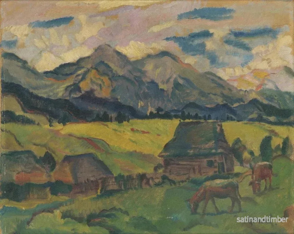 Reproduktion av målningen Motiv av diar - Gustav Mahler - Bild 2