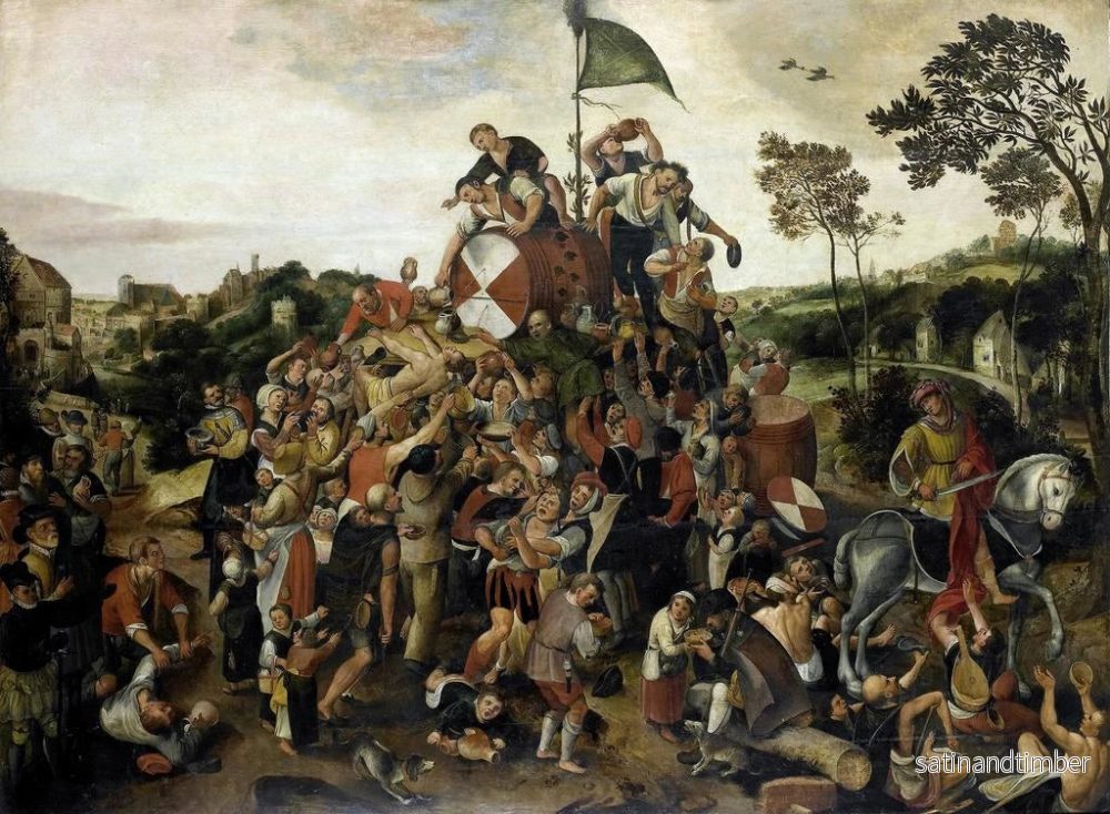 Reproduktion av målningen La kermesse de la Saint-Martin - Peeter Baltens - Bild 2