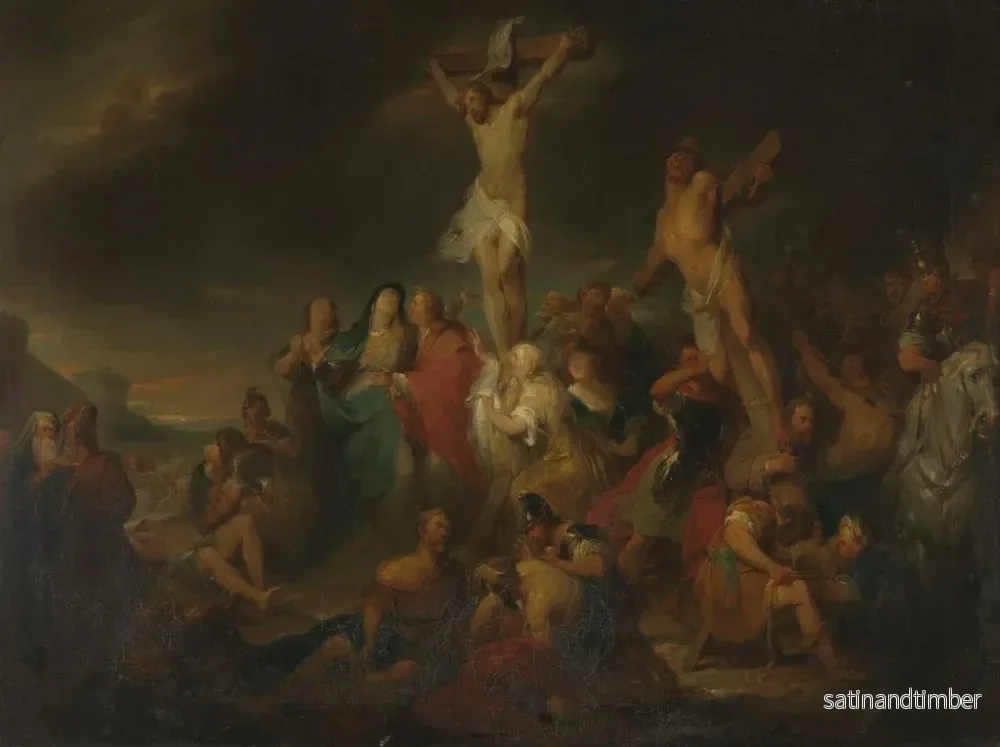 Reproduktion av målningen Calvaire - Nicaise De Keyser - Bild 2