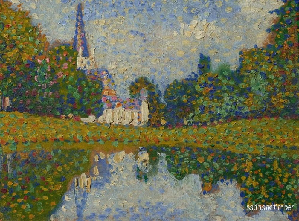 Reproduktion av målningen Dadizele - Georges Lemmen - Bild 2
