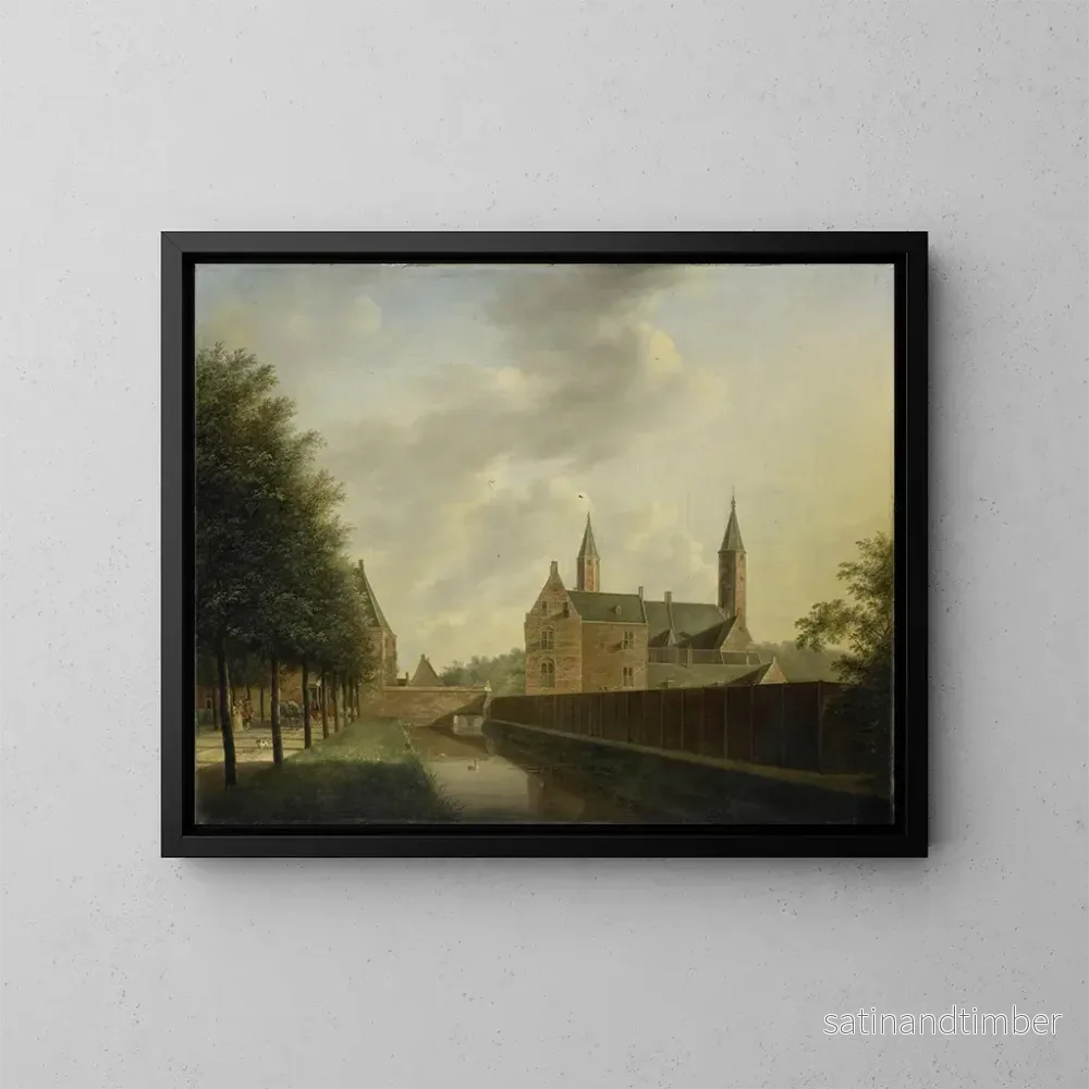 Reproduktion av målningen Manoir de Heemstede – Johannes Janson