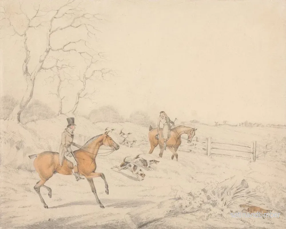 Reproduktion av målningen Doodle hemligt - Henry Thomas Alken - Bild 2