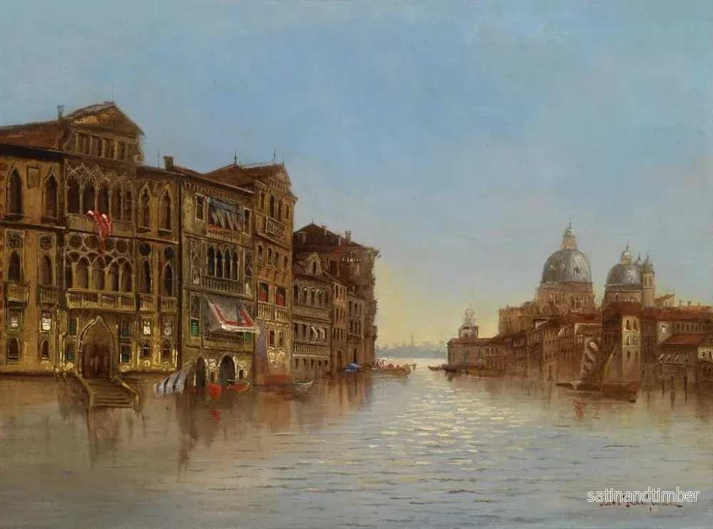 Reproduktion av målningen Venise med Santa Maria della Salute - Karl Kaufmann - Bild 2
