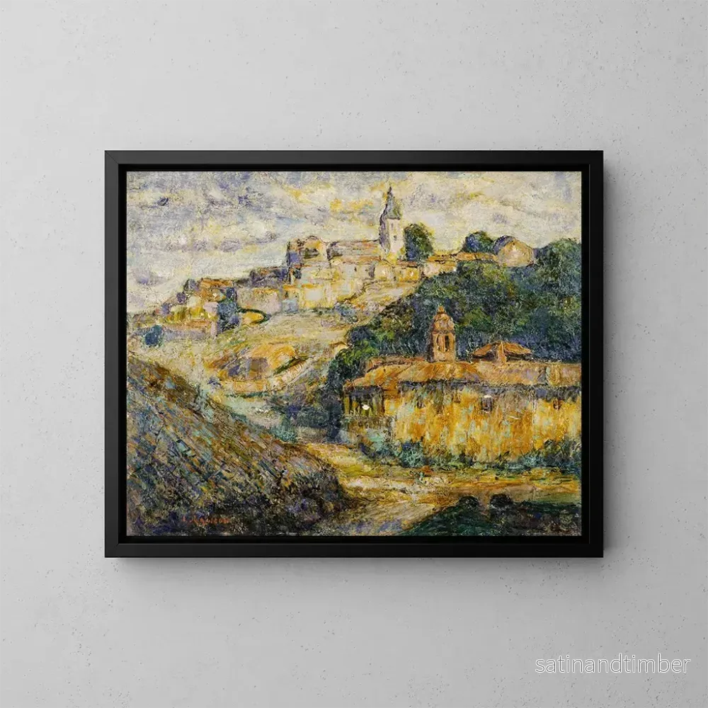 Reproduktion av målningen Skymning i Spanien – Ernest Lawson Reproduktion av målningen Skymning i Spanien – Ernest Lawson