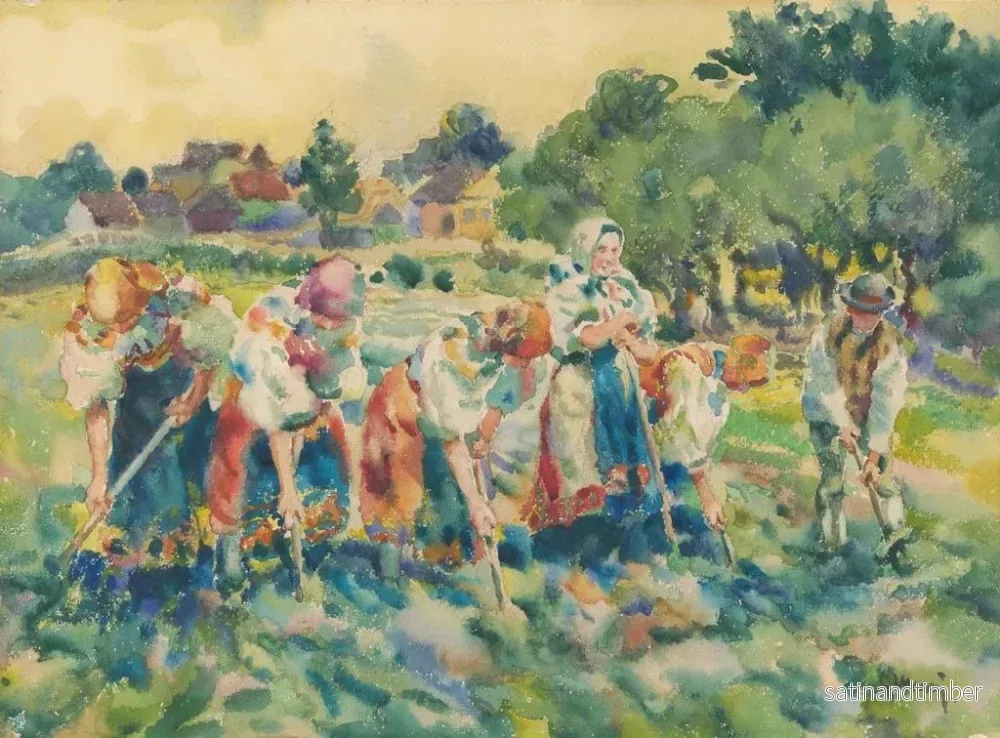 Reproduktion av målningen Horreurs - Gustav Mahler - Bild 2