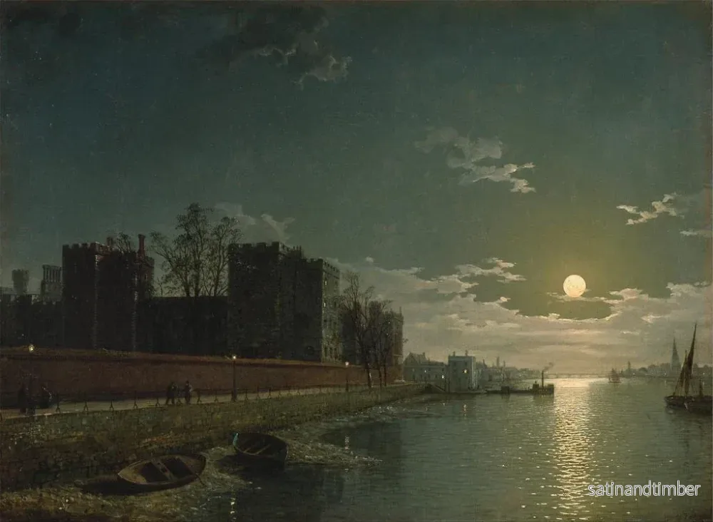 Reproduktion av målningen Palais de Lambeth - Henry Pether - Bild 2