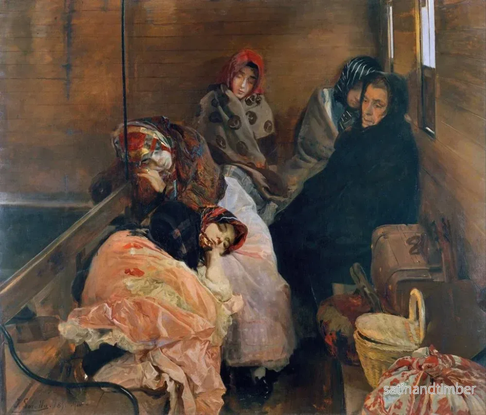 Reproduktion av målningen Traite des esclaves blancs - Joaquín Sorolla - Bild 2