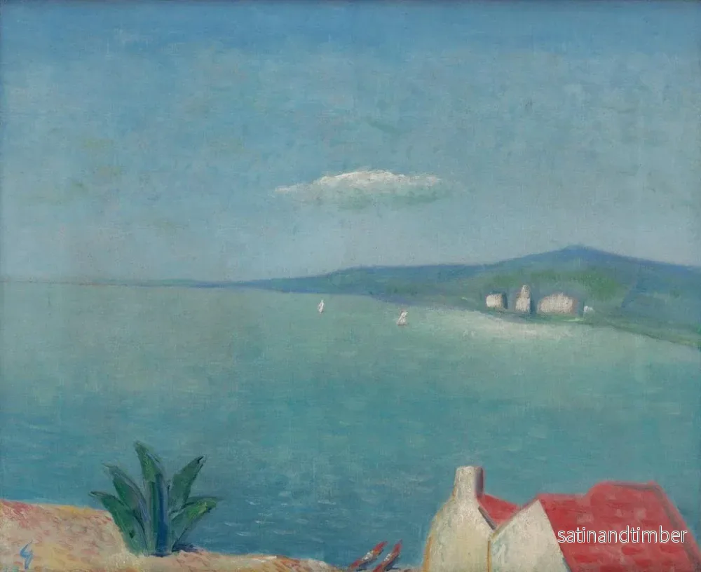Reproduktion av målningen L'Adriatique - Mikuláš Galanda - Bild 2