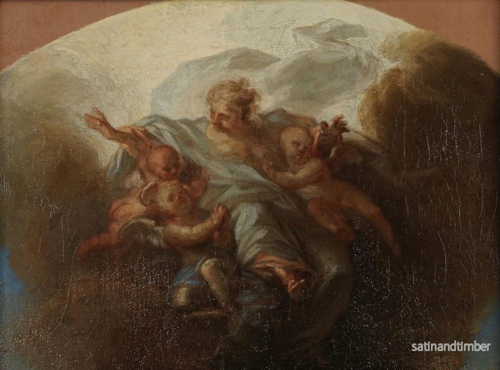 Reproduktion av målningen Le Pré Éternel - Charles de La Fosse - Bild 2