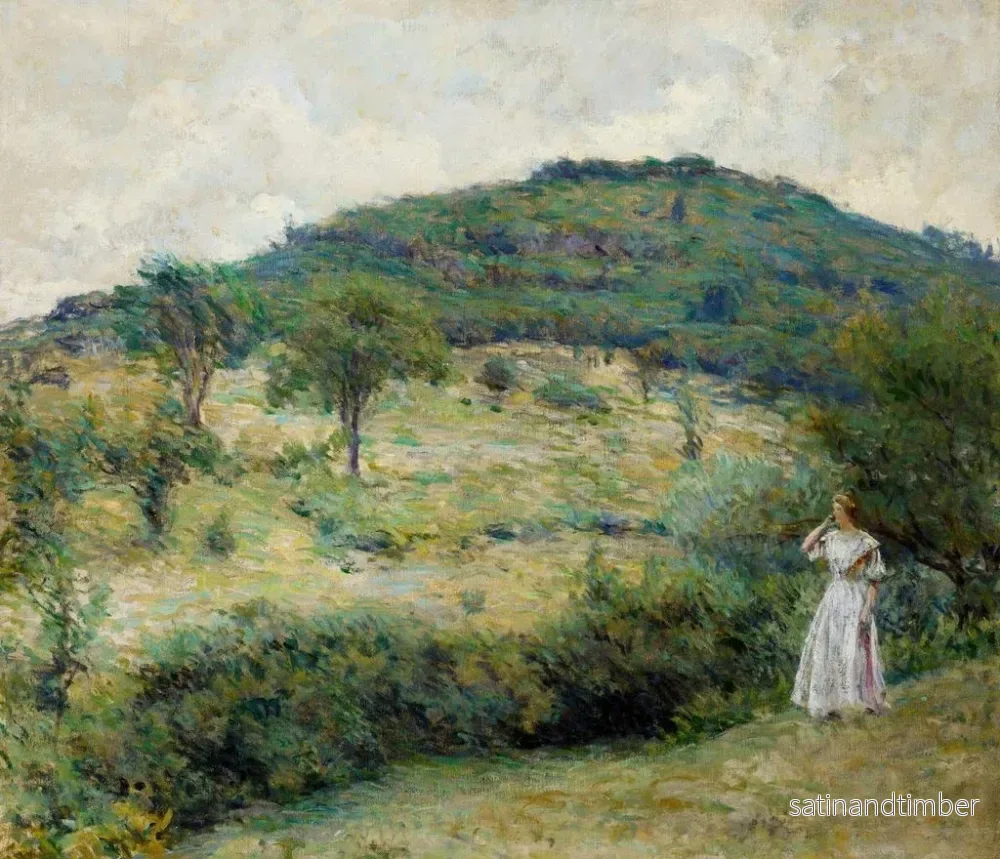 Reproduktion av målningen Promenad i vårsolen - Robert Reid - Bild 2