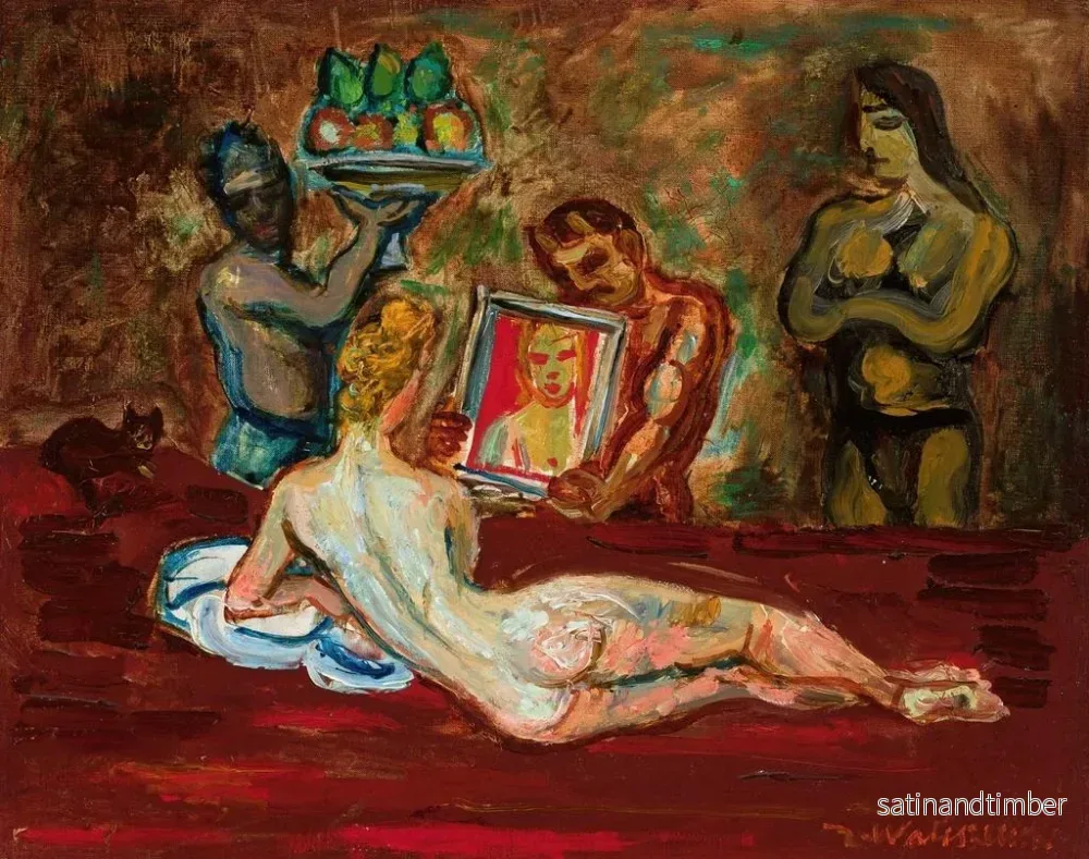 Reproduktion av målningen Le miroir, dis-moi donc - Zygmunt Waliszewski - Bild 2