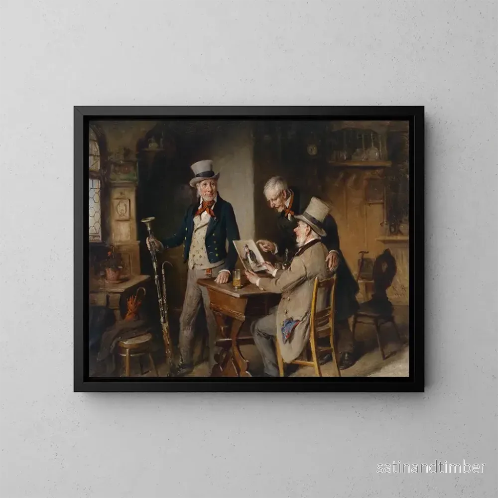 Reproduktion av målningen Le joueur de basson – Hermann Kern Reproduktion av målningen Le joueur de basson – Hermann Kern