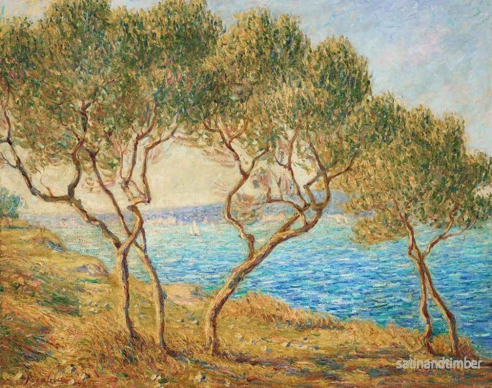 Reproduktion av målningen Les oliviers, effet de soleil à Martigues - Francis Picabia - Bild 2