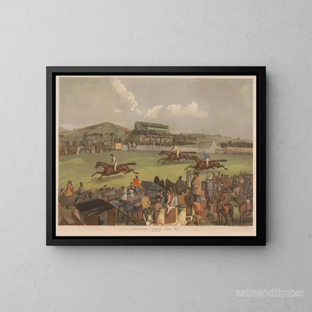 Reproduktion av målningen La fin 1 Général 2 Très chère Mae 3 Le laboureur - Charles Denton