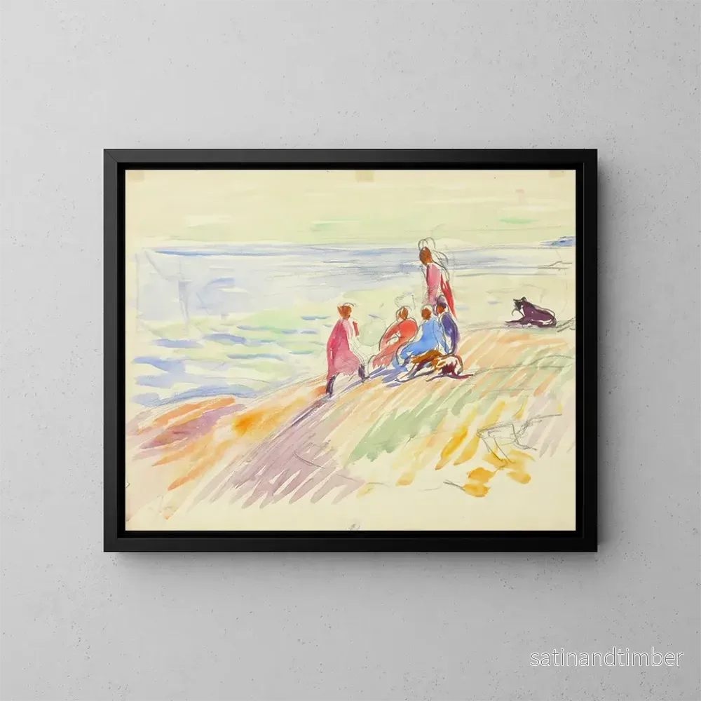 Reproduktion av målningen Landskapskust - Magnus Enckell