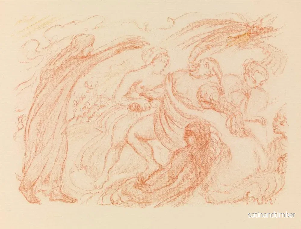 Reproduktion av målningen Le Christ chasse le diable du corps d'un possédé - James Ensor - Bild 2