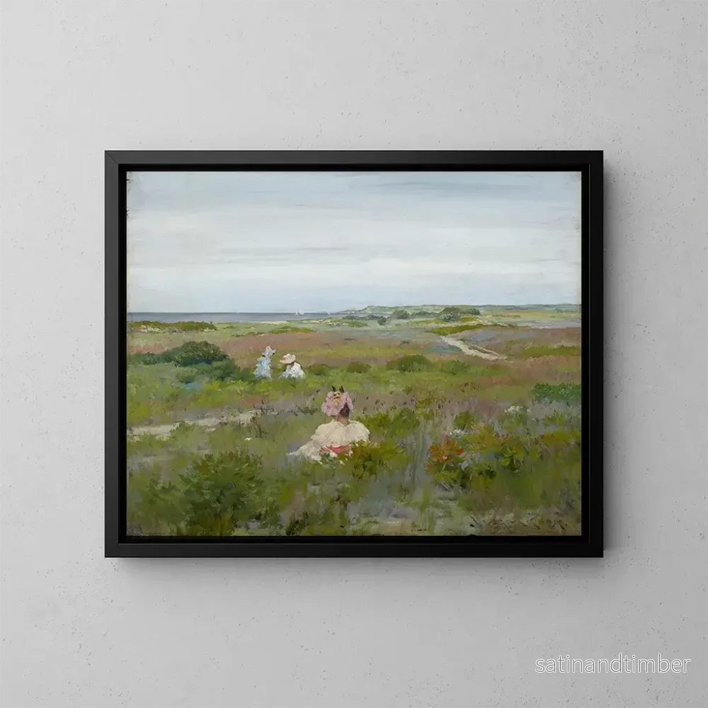 Reproduktion av målningen Landskap vid Shinnecock, Long Island – William Merritt Chase Reproduktion av målningen Landskap vid Shinnecock, Long Island – William Merritt Chase