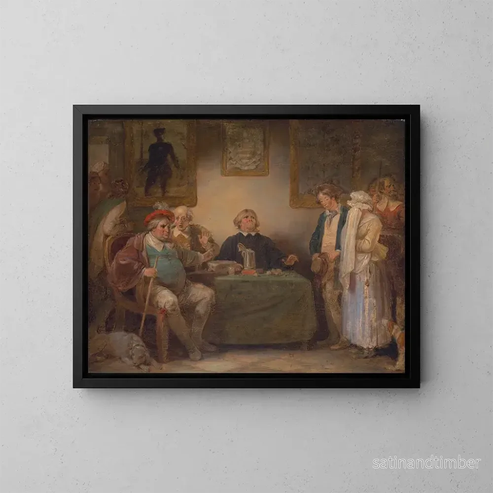Reproduktion Les Sept Âges de l'Homme – Robert Smirke — Domare