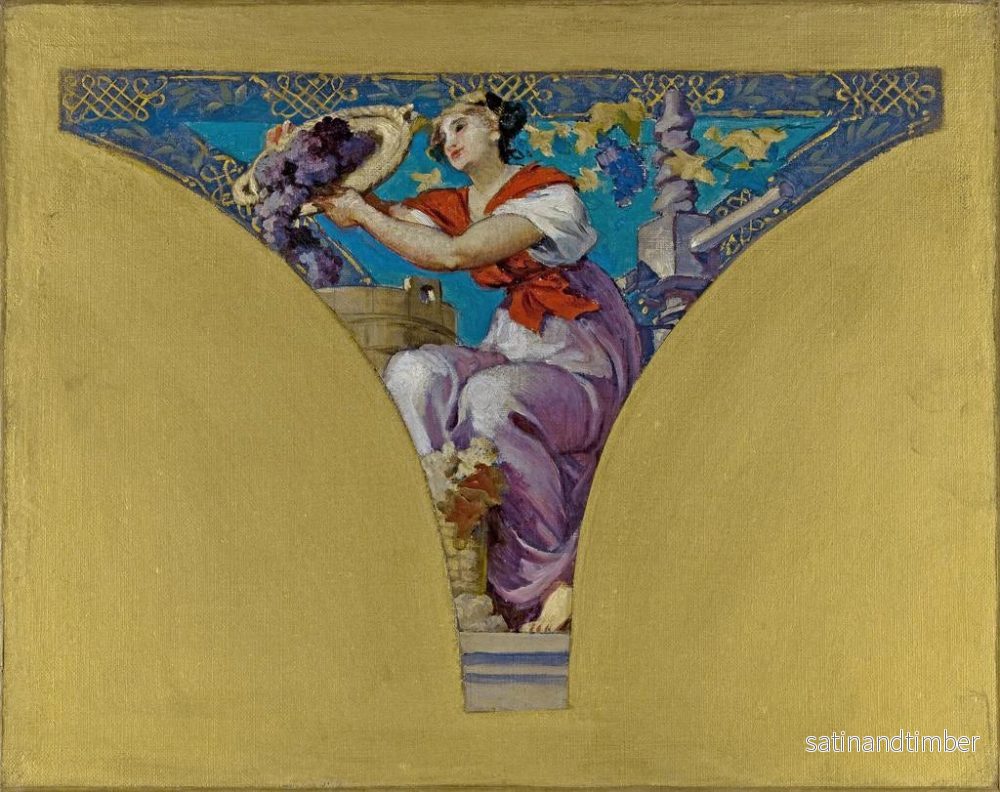 Reproduktion av målningen La Bourgogne - François Émile Ehrmann - Bild 2