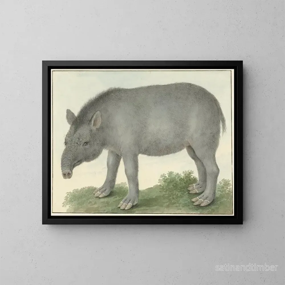 Reproduktion av målningen Tapir - Isaac van Haastert