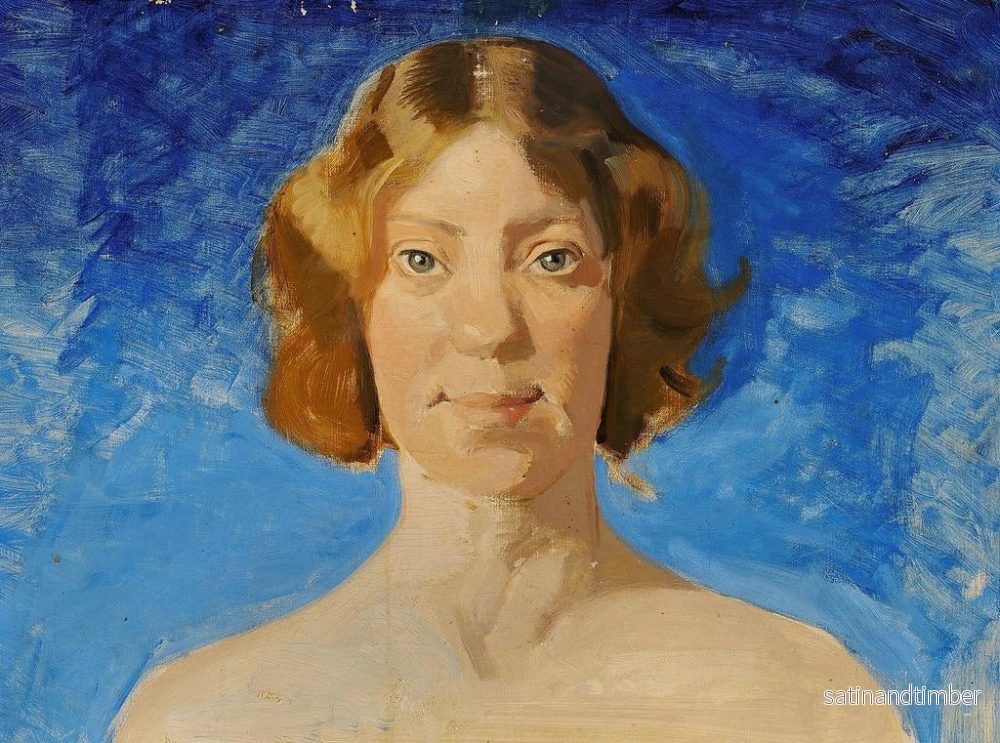 Reproduktion av målningen av konstnären Bertha Dorph - Harald Slott-Møller - Bild 2