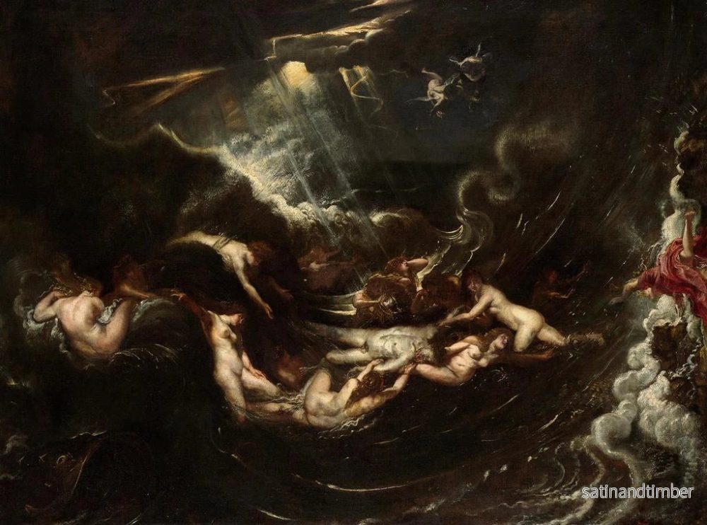 Reproduktion av målningen Héros et Léandre - Peter Paul Rubens - Bild 2