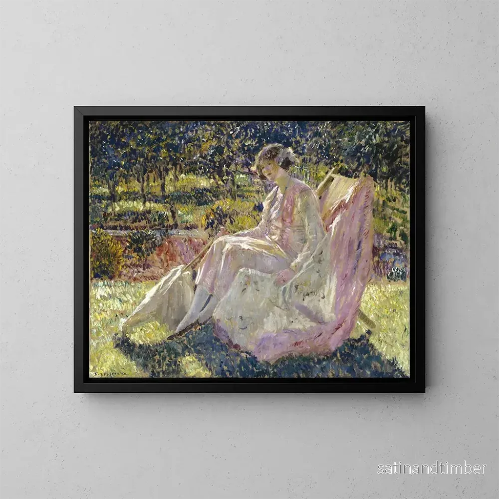 Reproduktion av målningen Badtunna – Frederick Carl Frieseke Reproduktion av målningen Badtunna – Frederick Carl Frieseke