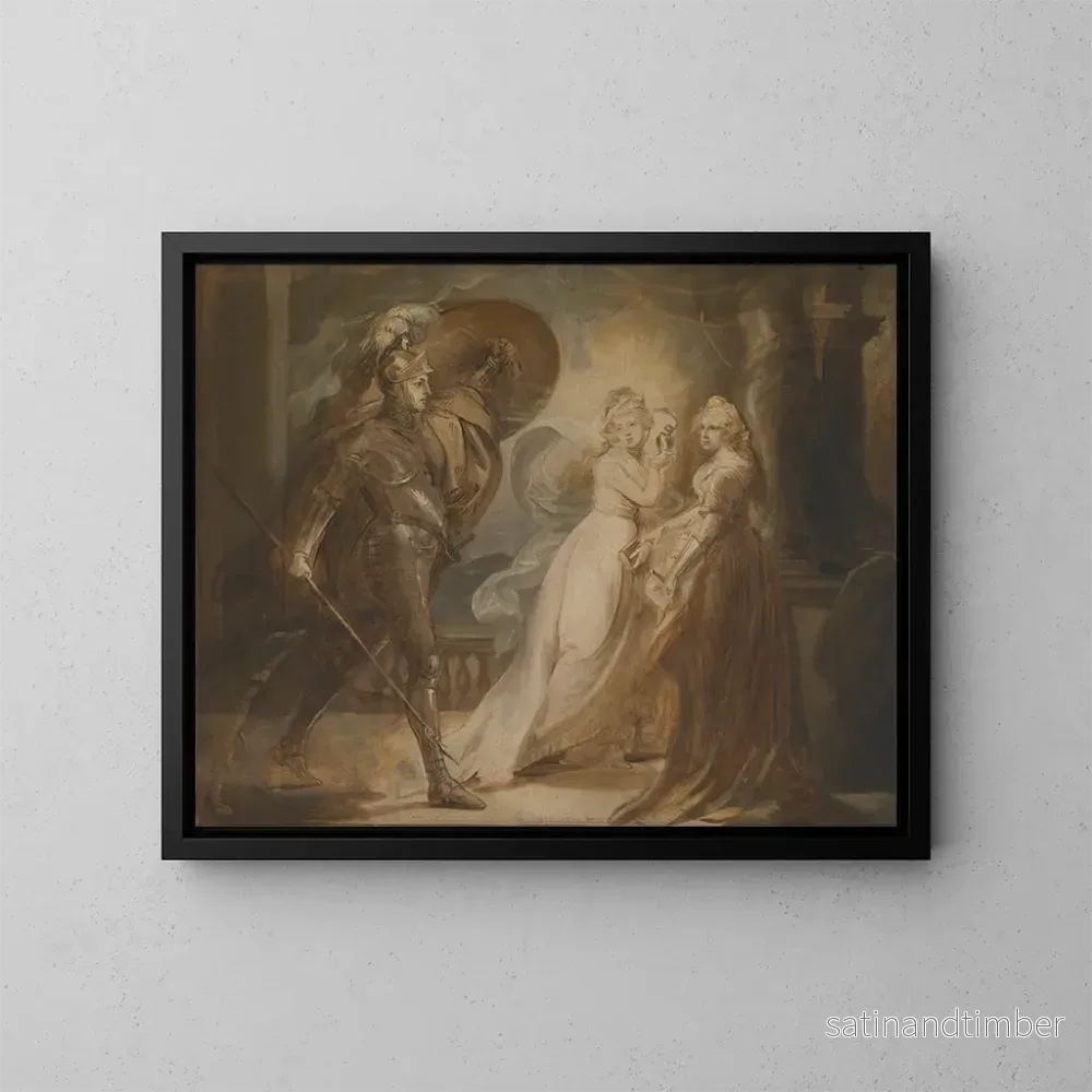 Reproduktion av målningen Studie för Riddaren av den Röda Korset – John Singleton Copley Reproduktion av målningen Studie för Riddaren av den Röda Korset – John Singleton Copley