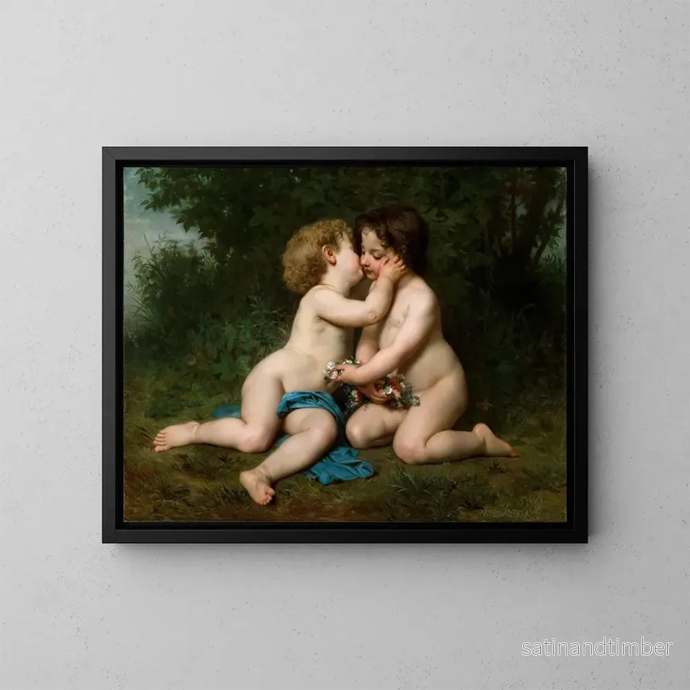 Reproduktion av målningen Fred - William Bouguereau