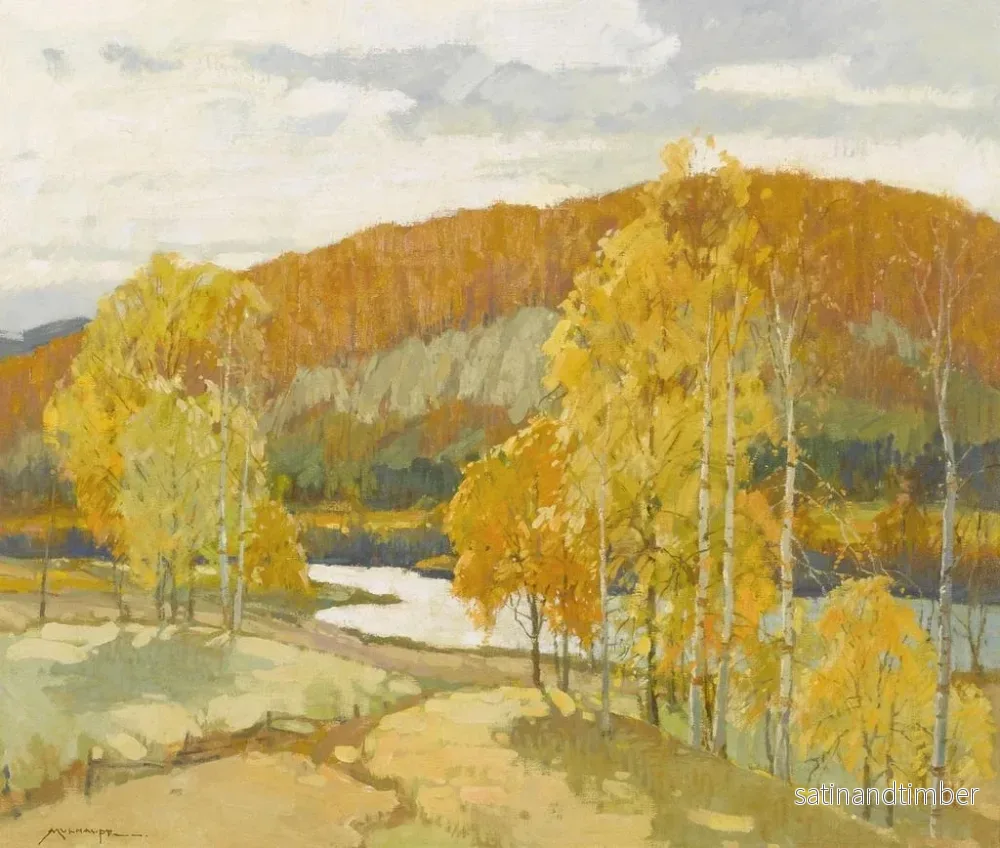 Reproduktion av målningen Höst - Frederick John Mulhaupt - Bild 2