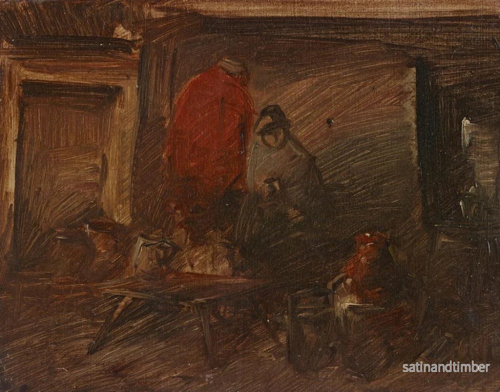 Reproduktion av målningen Auberge hollandaise - Wilhelm Busch - Bild 2